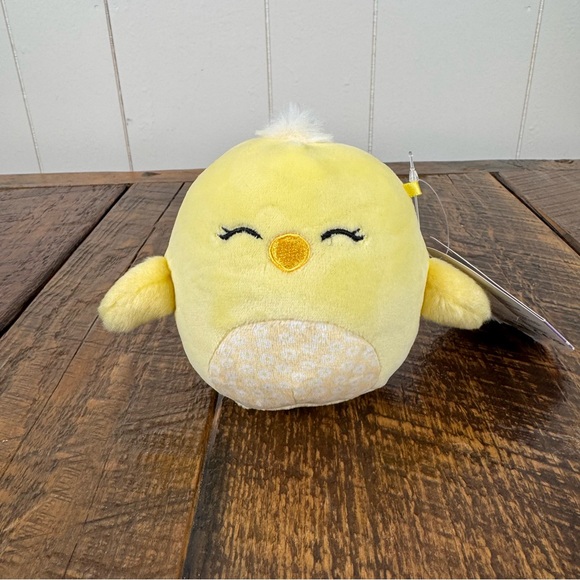 Squishmallows Other - Squishmallows Aimee Chick 4” Plush Easter Yellow Kellytoy NWT
